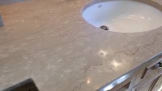 How To Remove Hard Water Deposits From Granite Countertop Surfaces [upl. by Weinstock]