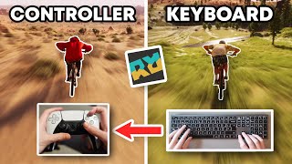 How I Play on Controller VS Keyboard Riders Republic Handcam [upl. by Held49]