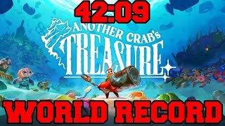 Another Crabs Treasure Speedrun 4209 Former World Record [upl. by Athene]