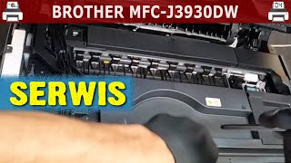 BROTHER MFCJ3930DW 🖨️ Serwis [upl. by Aisila971]