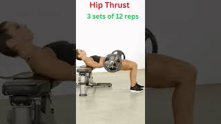 Top 5 Workout Exercises for Females to Sculpt an Hourglass Body Figurehourglassfigure fitness [upl. by Ticknor]