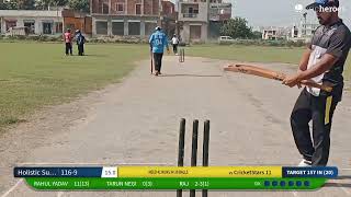 Live Cricket Match  CricketStars 11 vs Holistic Super 11  04Oct24 0637 AM 20 overs  TENNIS CRI [upl. by Rakso335]