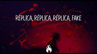 El Alfa ft CJ  RÉPLICA   letras [upl. by Dominga754]