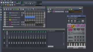 LMMS09Le lecteur de SoundFont SF2Tutoriel [upl. by Nisior]