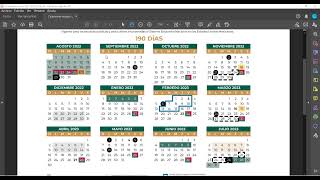 Calendario Escolar 20222023 SEP [upl. by Hazlip]