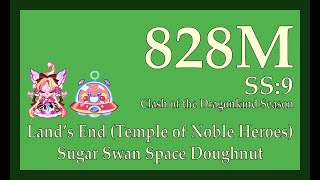 CROB Land’s End Temple of Noble Heroes Sugar Swan Doughnut 828M  Jinx  Cookie Run OvenBreak [upl. by Davidde]