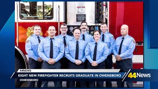 Firefighter recruits graduate in Owensboro [upl. by Blythe111]