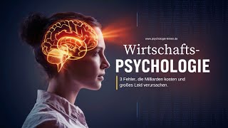 Wirtschaftspsychologie Drei große Fehler [upl. by Lorrad]