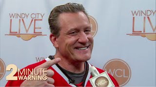 Blackhawks legend Jeremy Roenick shares favorite hockey movies in Ryans 2 Minute Warning [upl. by Ileane417]