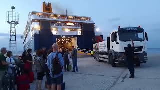 Nisyros Island Boarding New Star Ferries to Astypalea Island [upl. by Llerihs946]