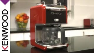 Kenwood kMix Raspberry Red Coffee Maker  Product Features [upl. by Malamut459]