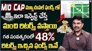 Sundara Rami Reddy  Best Mid Cap Mutual Funds to Invest in India 2024  Stock Market Investing STV [upl. by Anitsej]