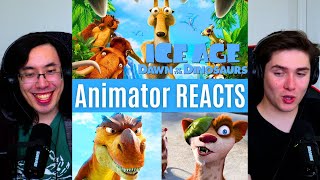 REACTING to Ice Age 3 Dawn of the Dinosaurs A NEW AGE First Time Watching Animator Reacts [upl. by Philips91]