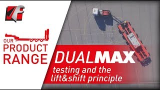 FAYMONVILLE DualMAX  Testing and the liftampshift principle widening under load [upl. by Aerda970]