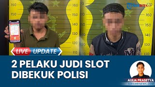 2 Pemuda Pemain Judi Slot Online Ditangkap Tim Opsnal Sat Reskrim di Depan Kantor Wali Kota [upl. by Upton]