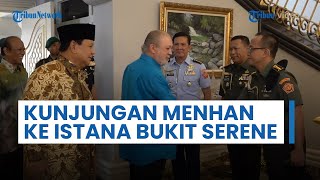 Prabowo Subianto Kunjungi Istana Bukit Serene amp Temui Sultan Johor Harapkan Kerjasama Semakin Baik [upl. by Adnoraj]