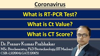 What is RT PCR test for COVID 19 What is Ct Value What is CT Score [upl. by Klemm]