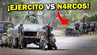 ¿Que pasaría si TODOS los N4RC0S JUNTOS se ENFRENTAN al Ejército Mexicano [upl. by Akirret]