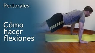 Cómo hacer flexiones para pecho [upl. by Haase]