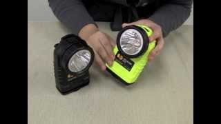 Pelican 3715 Right Angle LED Flashlight Demo [upl. by Nennerb]