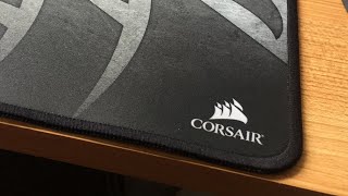 Corsair Gaming MM300 Medium AntiFray Cloth Gaming Mouse Mat Review [upl. by Lesly108]