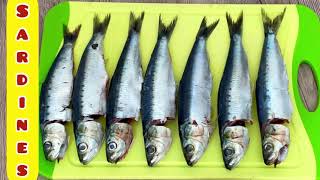 Gebackene Sardines  Сардини   Gesund und sehr lecker [upl. by Nowed585]