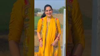 🧡💫 yellow suit priyankapooniavlog youtubeshorts shorts [upl. by Ennirok]