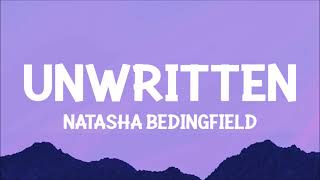 Natasha Bedingfield  Unwritten Lyrics [upl. by Deborath]