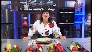 Cucinare TV  quotVieiras gratinadas con puré de papa y cebolla caramelizadaquot [upl. by Durston]