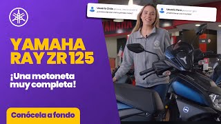 ¿La más rendidora🛵TODO sobre la YAMAHA Ray ZR 125 reseña 2024🔥 [upl. by Allehcram796]