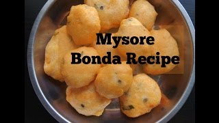 Mysore Bonda Recipe Ulundu Bonda  Evening Snacks Recipe [upl. by Yduj]