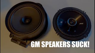 ReplacingUpgrading Factory Speakers  2024 Chevy Equinox EV [upl. by Zimmermann]