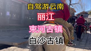 自驾游云南 打卡闲逛丽江束河古镇，白沙古镇，茶马古道可以骑马 [upl. by Sergo]