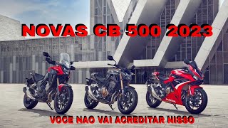 NOVAS CB 500 2023 ATUALIZADAS  SAIBA O QUE MUDOU [upl. by Adierf740]