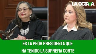 YASMÍN ESQUIVEL DESTROZA a NORMA PIÑA [upl. by Sewell]