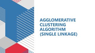 Agglomerative Clustering Algorithm Single Linkage Sum In Easiest and Fastest Way Possible Hindi [upl. by Jea]