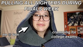 PULLING AN ALL NIGHTER ON A SCHOOL NIGHT FINALS WEEK [upl. by Asital437]