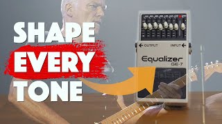 Use Boss GE7 For David Gilmour Tones  3 Tone Tutorial [upl. by Nibbs]