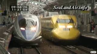 HD Shinkansen Dr Yellow 新幹線 ドクターイエロー 岡山コンピレーション [upl. by Akenom821]