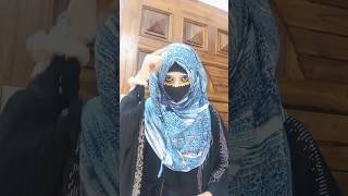 Daily hijab tutorial with Art By Queenshortsyoutubeshorts youtube hijabfashion trending [upl. by Salomo]