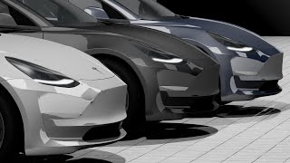 Beamng Drive  Tesla Model 3 Trailer [upl. by Yeleen590]