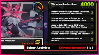 Withering Garden Ether Activity 1111 Extreme Intensity Hollow Zero  Zenless Zone Zero [upl. by Flessel]