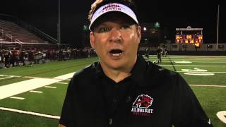 Albright College Football vs Salisbury 2015 [upl. by Assilam926]