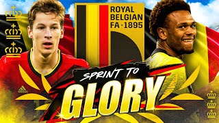 FIFA 22 SPRINT TO GLORY CAREER MODE  BEST WONDERKIDS OF BELGIUM [upl. by Secunda]