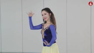 Tajik Dance  Bürküt Ussuli  by Uyghur dancer Gulmira Mamat [upl. by Oisorbma]