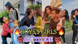 🔥Girls Attitude Trending video 🔥Boys Power Nice Video Best Attitude Tiktok video [upl. by Eisserc]