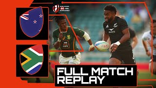 New Zealand put on sevens CLINIC  New Zealand v South Africa  HSBC London Sevens Rugby [upl. by Llehcam]