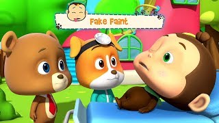 Fake Faint  Piirretyt lapsille  Kids Cartoon Videos  Kids Tv Suomi  Finnish Lasten Lauluja [upl. by Oiciruam]