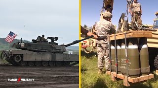 Incredible Footage US and Romanian Air Defense at Saber Strike 2024 [upl. by Nyletac356]