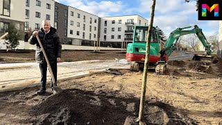 Neue Bäume für das HeiligkreuzViertel Mainz [upl. by Lucchesi]